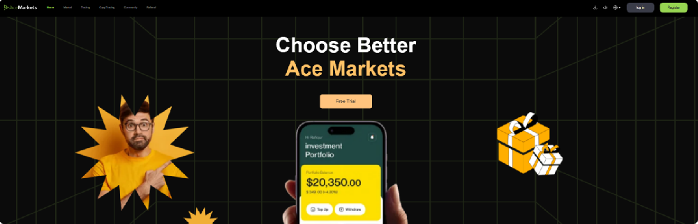 選擇Ace Markets：讓金融交易更簡單，財富機會觸手可及