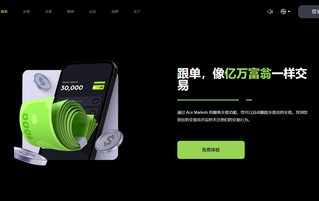 Ace Markets:打造全球投資者信任的金融交易平台